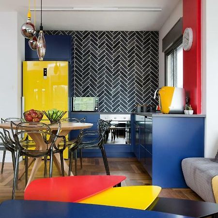 Colorful Bnb Apartment ไฮฟา ภายนอก รูปภาพ